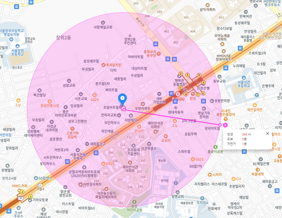 돌곶이역 월주차 _ 돌곶이역 도보 2분 거리 역세권 주차장 보고 가세요