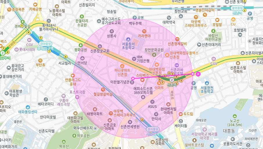 신촌역 월주차 _ 24시간 이용 가능한 기계식 주차장