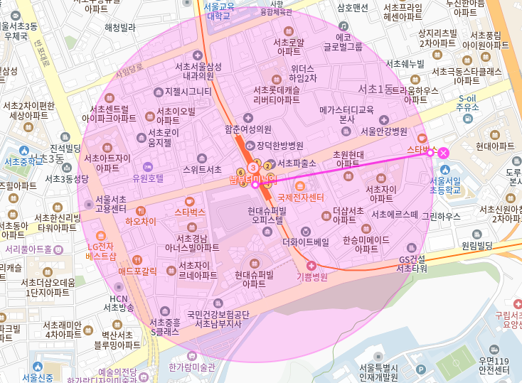 남부터미널역 월주차_4번출구 도보 1분거리 전일제 단일주차장
