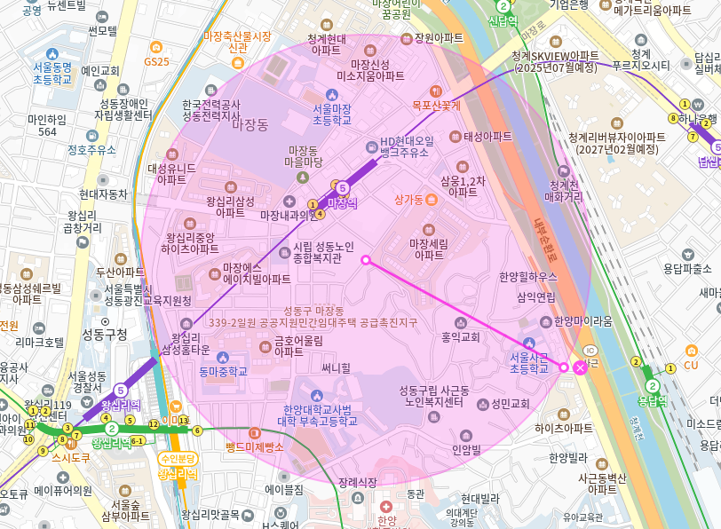 마장동 월주차_ 마장역 3,4번출구 역세권 주차장