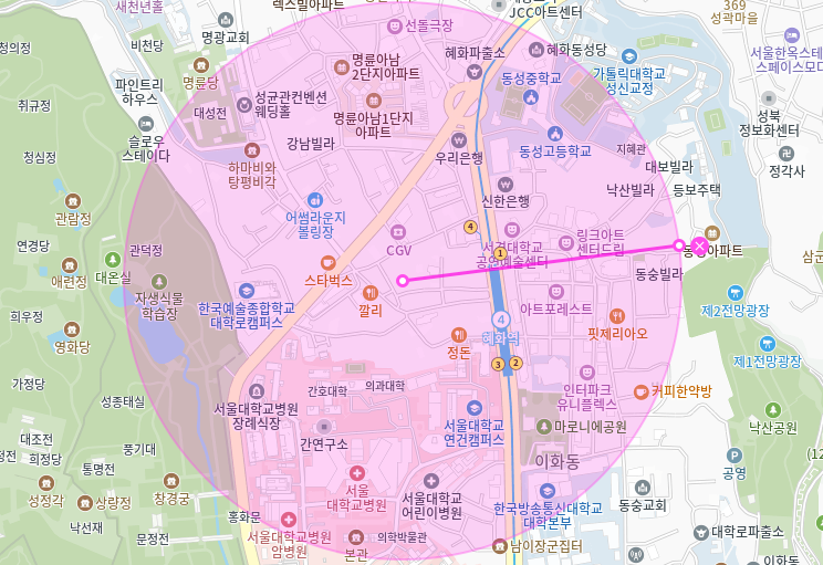 혜화역 월주차_4번출구까지 도보 2분거리 역세권 월주차장