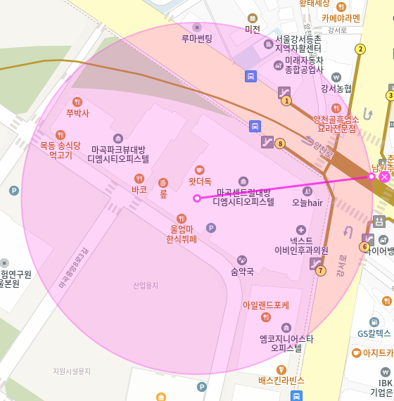양천향교역 월주차 / 양천향교역 8번출구 바로 앞, 역세권, 인근 마지막 단일주차장
