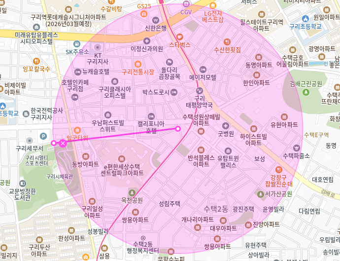 구리 월주차_수택동 인근 전일제 기계식 월주차장