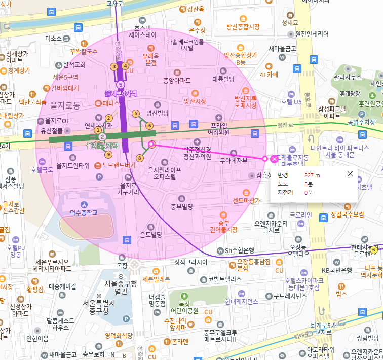 을지로 월주차_역에서 3분 거리 주차장 보고 가세요!