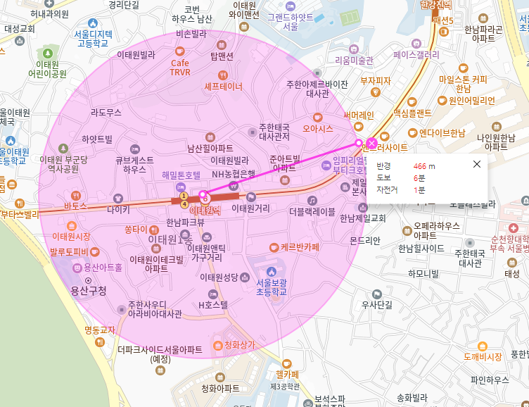 이태원 월주차_이태원역에서 6분 거리 주차장입니다~