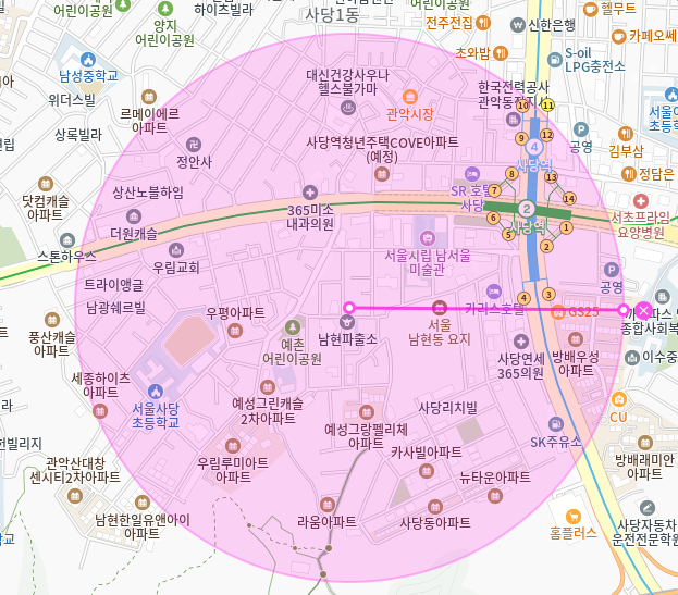 남현동 월주차_사당역 4번출구 도보 4분,전일제,24시 자주식