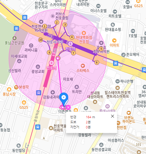 천호역 월주차_천호역까지 도보 2분 주차장 추천합니다