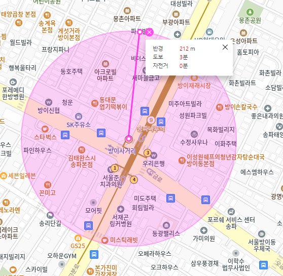 방이동 월주차_송파나루역까지 도보 3분 주차장 추천합니다
