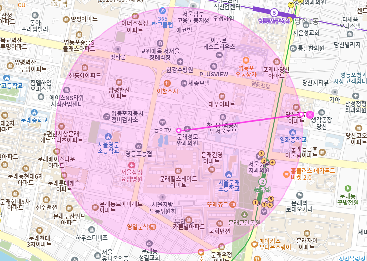 문래역 월주차_3번출구 도보 4분 전일 24시 기계식