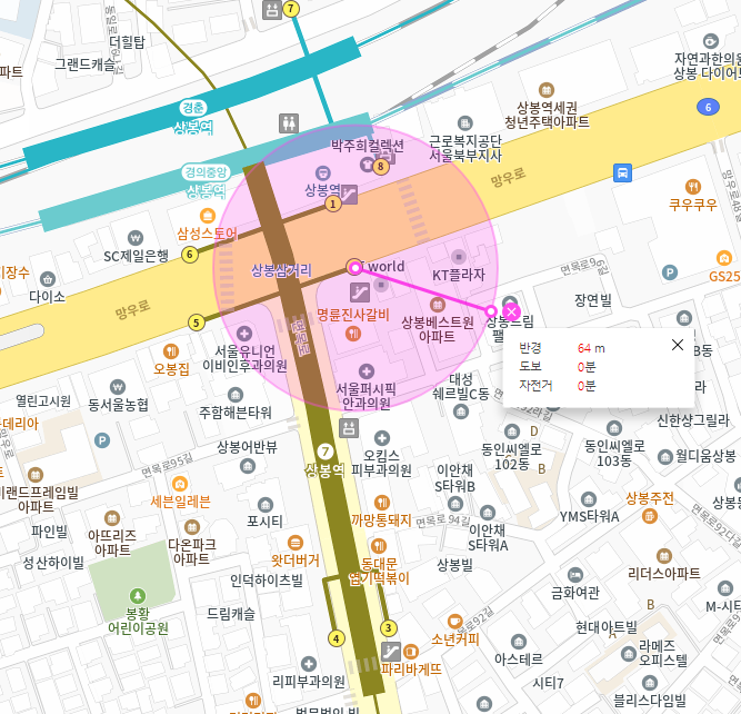 상봉역 월주차_상봉역 0분, 초역세권, 전일 24시, 기계식 승용