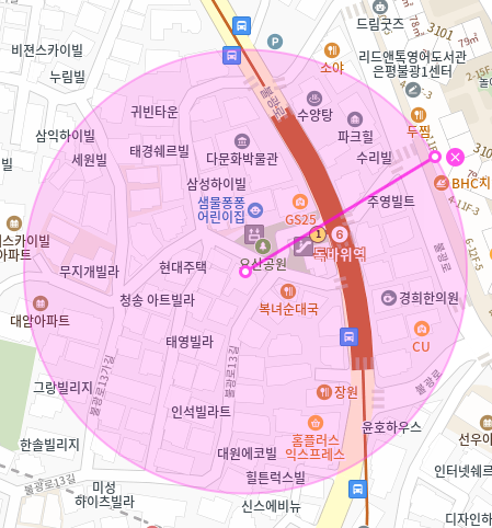 불광동 월주차 / 독바위역 1번출구 바로 앞, 초역세권 지정석, 단일주차장, 편하게 주차하세요.