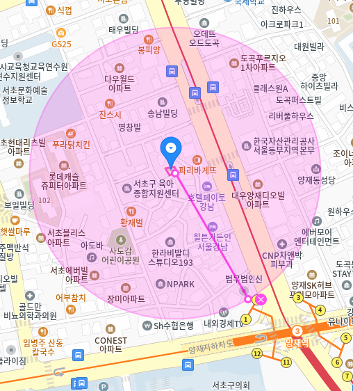 양재역 월주차_양재역 도보 6분거리 자주식 주차장