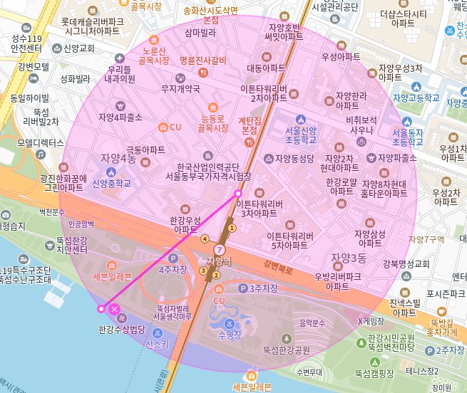 자양동 월주차 편안한 전일 24시 기계식 주차장 가져가세요