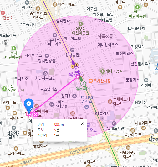 까치산역 월주차_역에서 도보 5분, 출퇴근 전용, 단일주차 지정석, 자주식