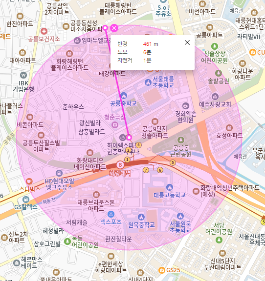 공릉동 월주차_화랑대역 도보 6분, 평일 전용, SUV 이하, 자주식