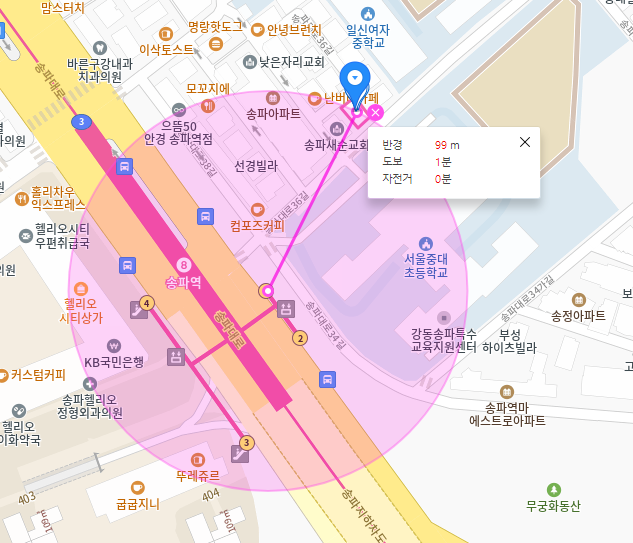 송파역 월주차_역에서 도보 1분 초역세권, 주말 전용, 단일주차 지정석