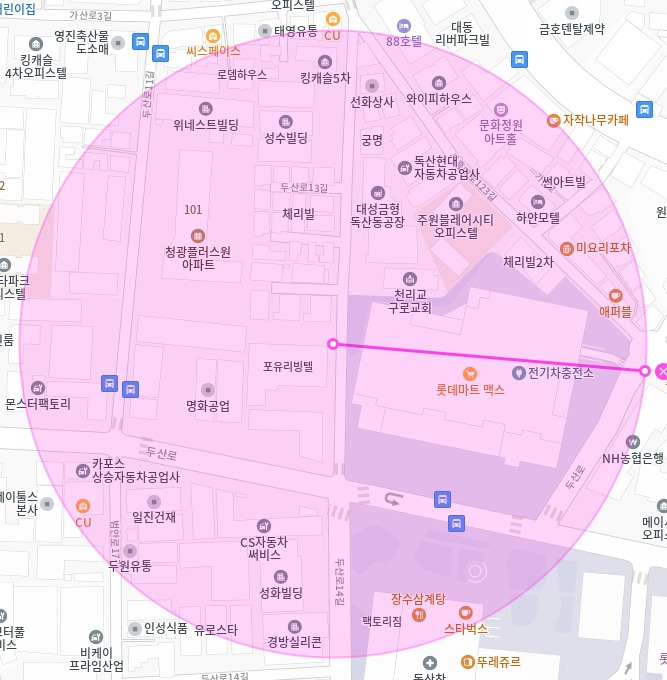 [신규] 독산동 월주차 총 30자리, 지정석, 신규 단일주차장