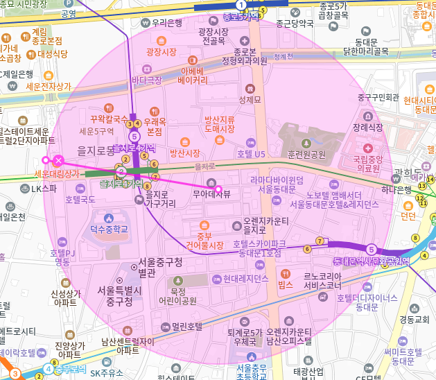 을지로 월주차_편리한 을지로 4가역 인근 전일24시 기계식 주차장