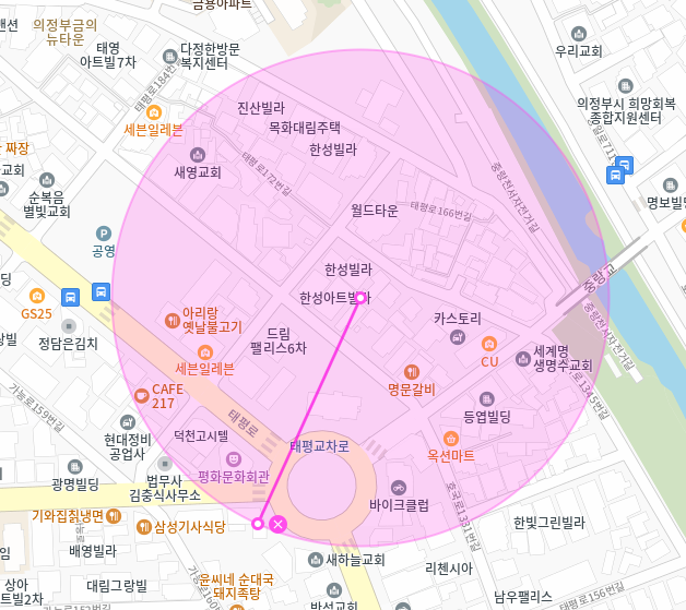 의정부동 월주차_가능역 도보 10분 거리 자주식 단일주차