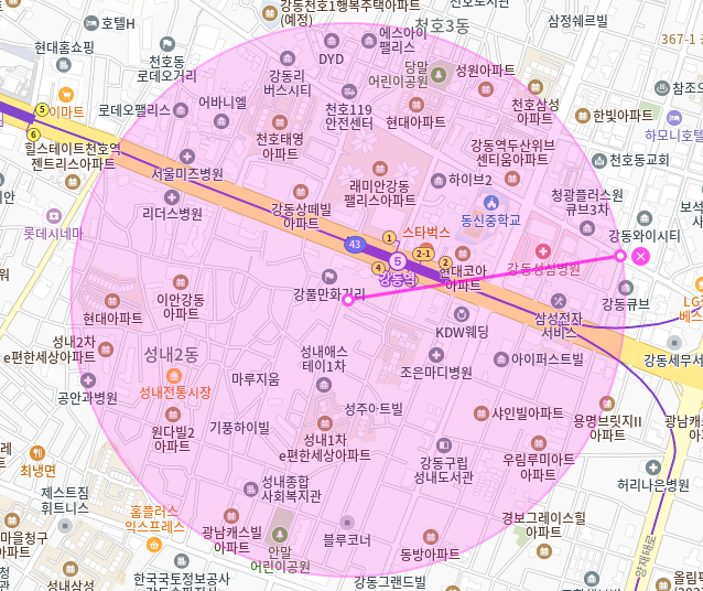 강동역 월주차_출퇴근이 편해지는 역세권 단일주차장