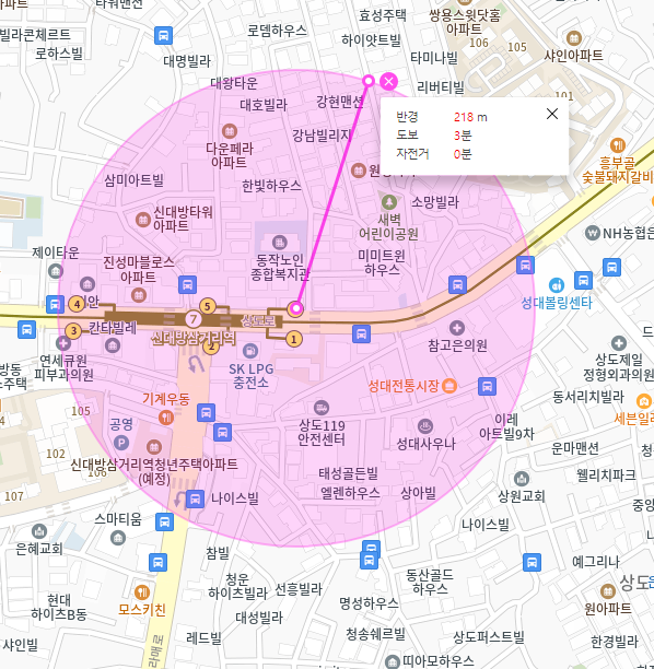 신대방삼거리역 월주차_역에서 도보 3분, 전일 24시, SUV 이하, 자주식