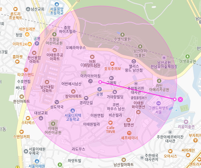 이태원 월주차_주차가 편리한 전일24시  주차장