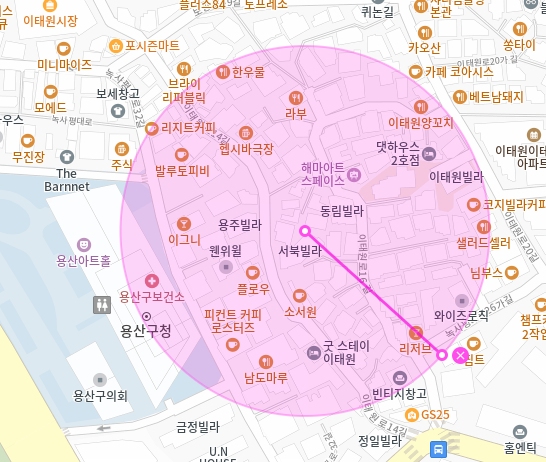 이태원동 월주차_용산구청 도보 8분 거리 자주식 단일주차