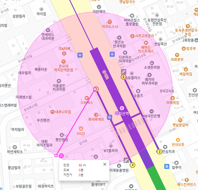 까치산역 월주차_역에서 도보 0분 초역세권, 단일주차 지정석, SUV 이하, 자주식