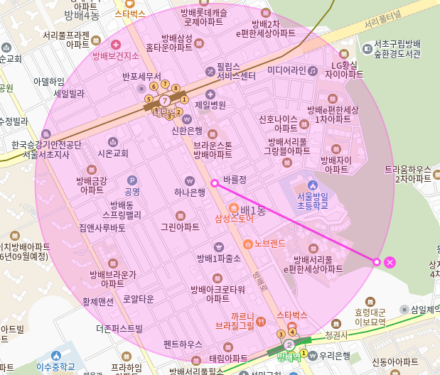 방배동 월주차_단독 주차 가능한 역세권 주차장입니다!