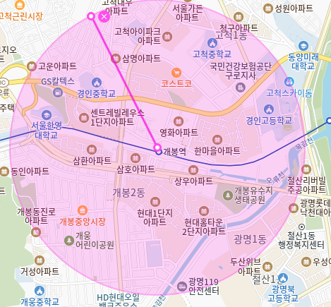 개봉동 월주차_주택가 조용한 공간, 밤새 안전한 주차장