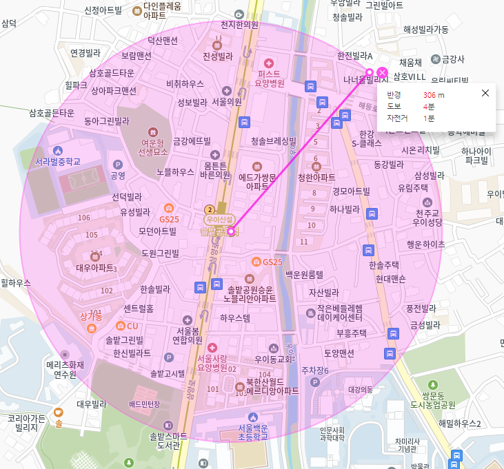 쌍문동 월주차_우이신설역 이용하시는 분들 주목하세요~