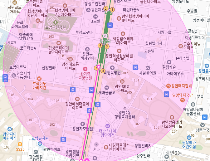 [신규] 광안역 월주차_광안리 바로 앞 역세권 인기매물 주차장
