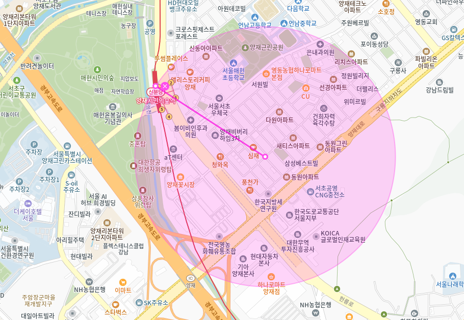양재시민의숲역 월주차 I 24시 전일제 양재동 월주차장 이용하기