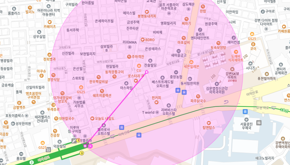 [신규] 구의동 월주차_직장인 맞춤형 평일 기계식 주차장 추천