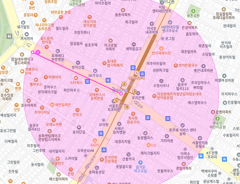 [신규] 송파동 월주차_송파나루역 도보 5분 평일 출퇴근 최적의 주차장