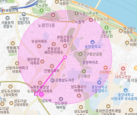 동작구 월주차 상도역 인근 보안걱정 없이 *지정석* 주차장 예약하세요!