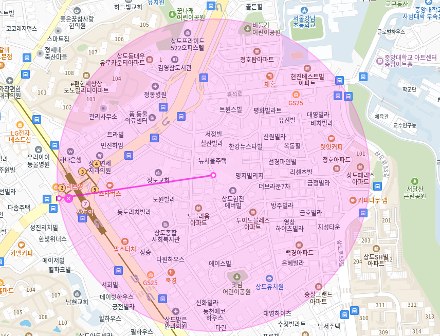 상도동 월주차 상도역 5번출구 도보 3분 "1N만원"에 예약 원하세요?