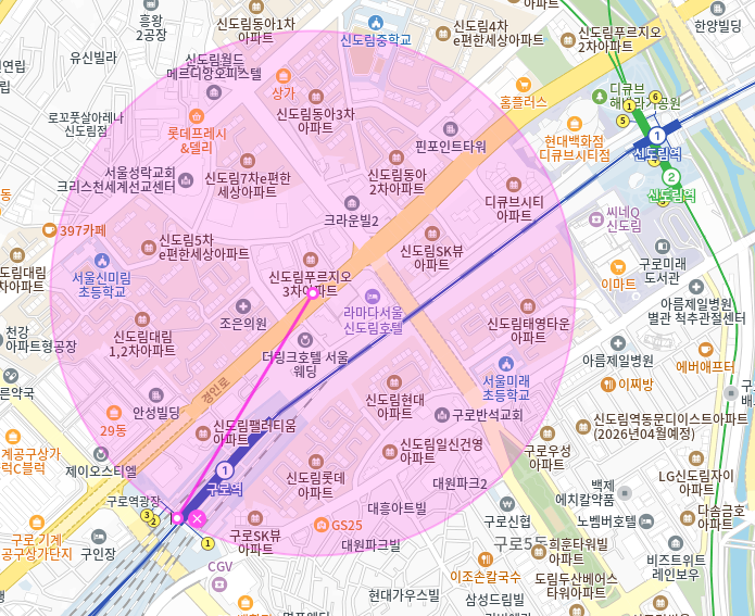 신도림동 월주차 접근성 뛰어난 더블역세권 주차장, 바로 이용가능합니다!