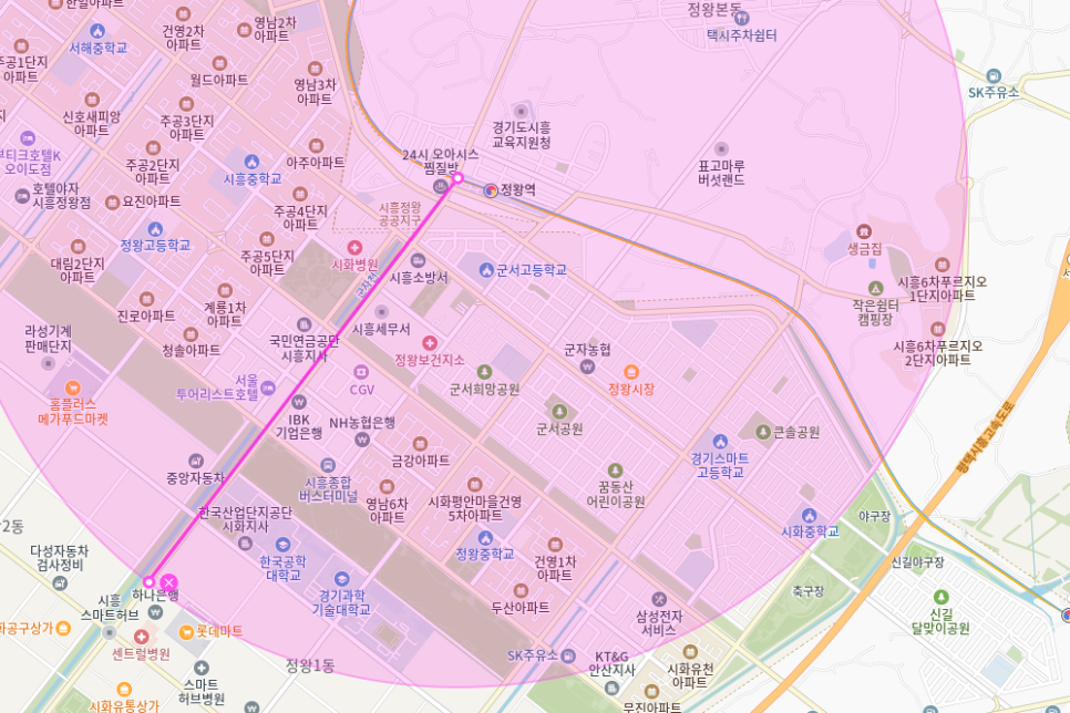 [신규] 정왕동 월주차_주차난 해결 총 60면 탑차도 가능한 넓은 주차장