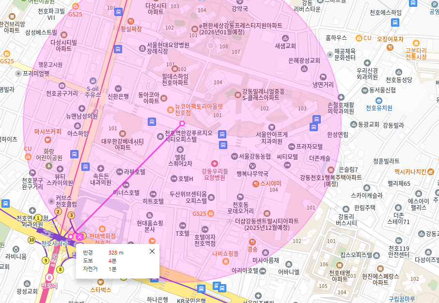 [신규] 천호동 월주차_천호역 3번 출구 도보 4분 차단기 보안 걱정 no