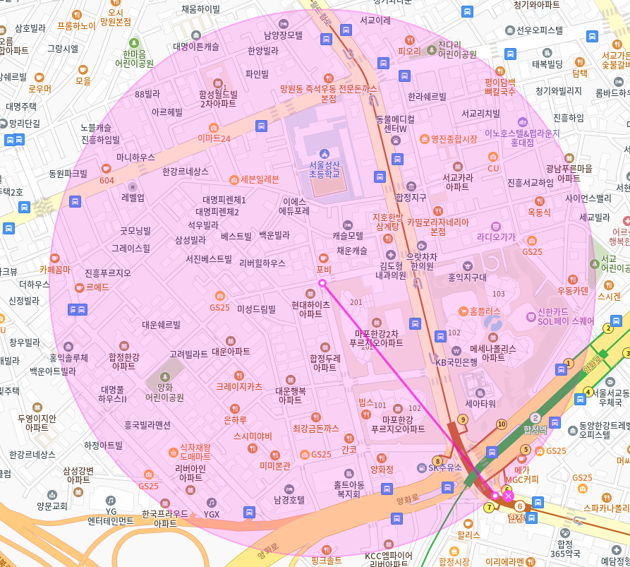합정동 월주차_성산초등학교 근처 도보 3분거리 주차장을 소개합니다.