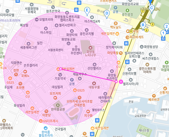 어린이대공원역 월주차_어린이대공원 건너편에 위치한 월주차장 소개합니다.