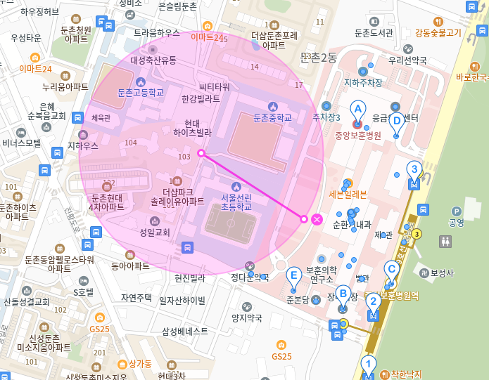 둔촌동 월주차_중앙보훈병원 앞에 위치한 월주차장 알아보세요