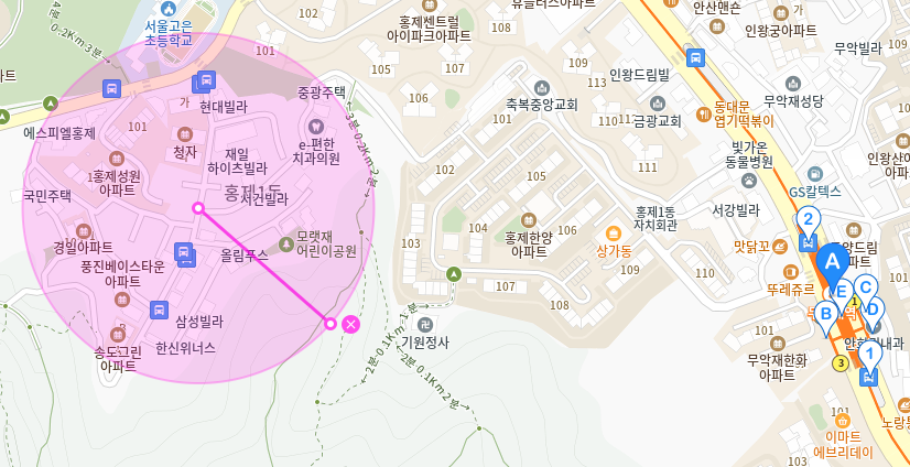무악재역 월주차_고은초등학교 인근에 위치한 월주차장 이용해보세요