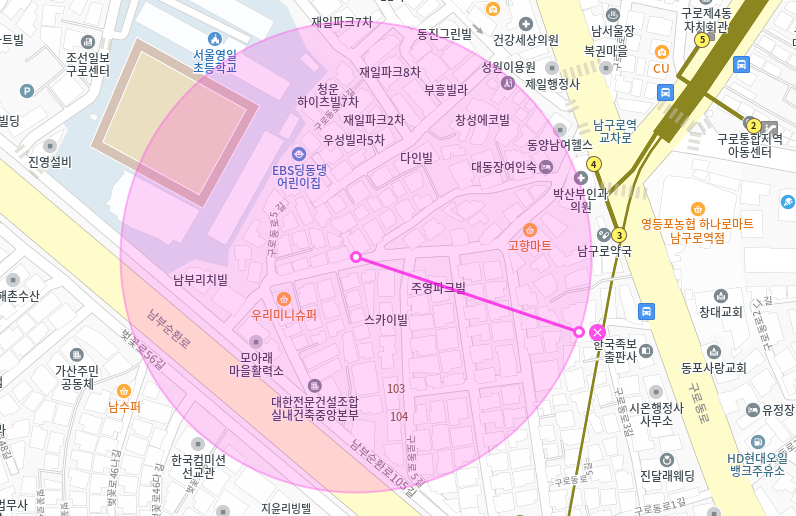 가리봉동 월주차_남구로역 4번 출구 근처에 위치한 월주차장 소개합니다