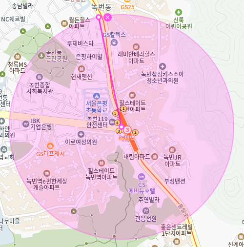 녹번역 월주차_은평초교 인근 주차장을 편하게 이용하세요