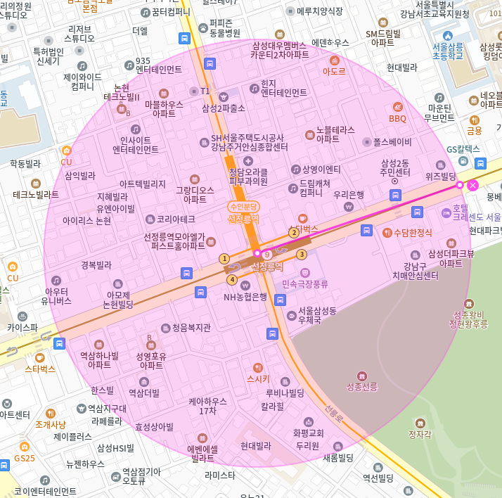선정릉역 월주차_선정릉역 2번출구 부근에 위치한 월주차장을 이용하세요