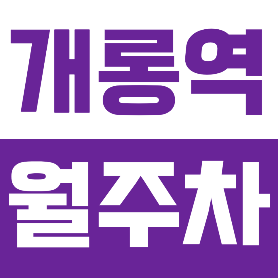 개롱역 월주차 개롱역 인근 월주차장으로 주차 문제 해결 대표 이미지