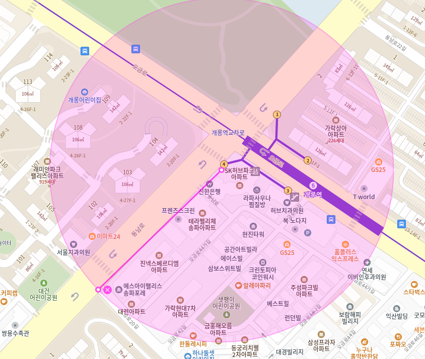 개롱역 월주차 개롱역 인근 월주차장으로 주차 문제 해결