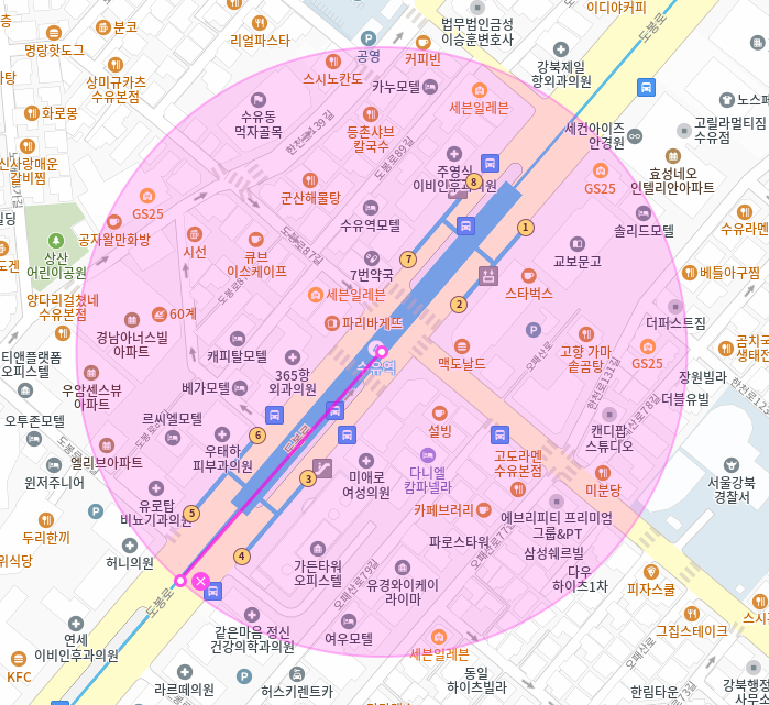 수유역 월주차 수유역 인근 가성비 주차장 정기권 안내드립니다.